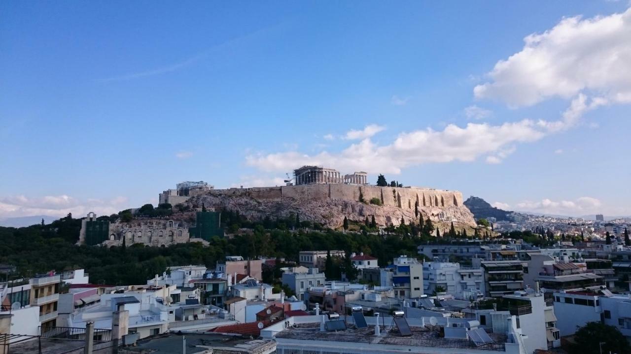 Spacious Apartment Near Acropolis With Roof Garden Atene Esterno foto