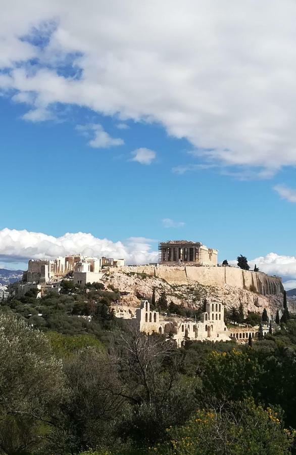 Spacious Apartment Near Acropolis With Roof Garden Atene Esterno foto